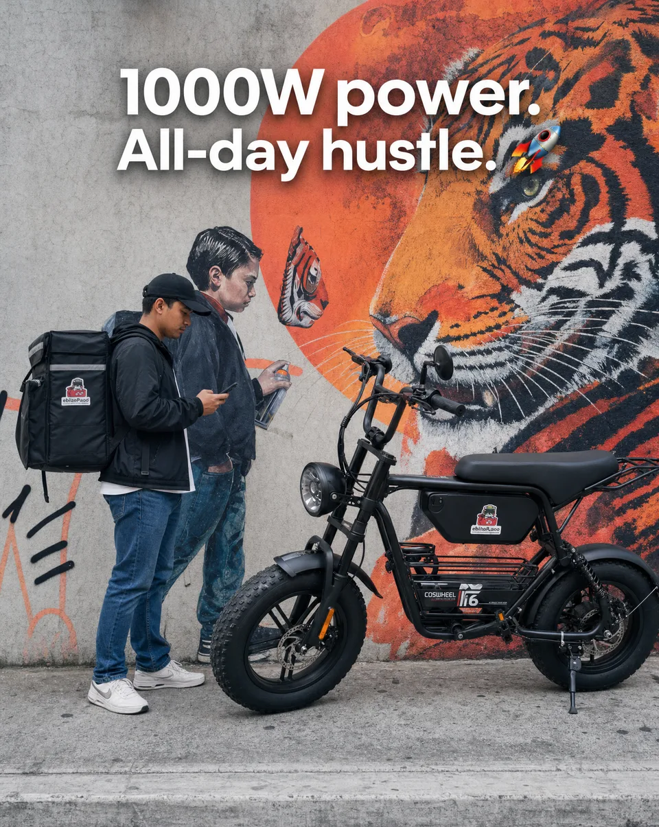 Coswheel Y16 monthly work-bike rental